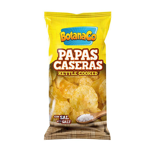 Botanas papas casera sal 20/5.6